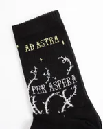 Купить Носки 7 пятниц Per aspera черные Носки 7 пятниц Per aspera черные