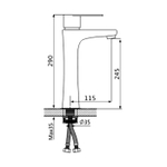 Смеситель для раковины Oute T405 T40511-1