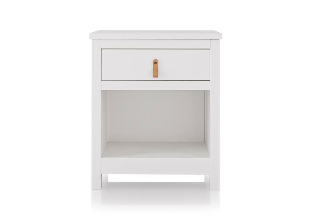 Тумба прикроватная Wood (белый)