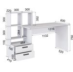 Микон Стол письменный СКМ-5