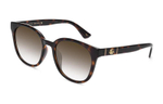 GUCCI Oval Sunglasses Women"s Tortoiseshell