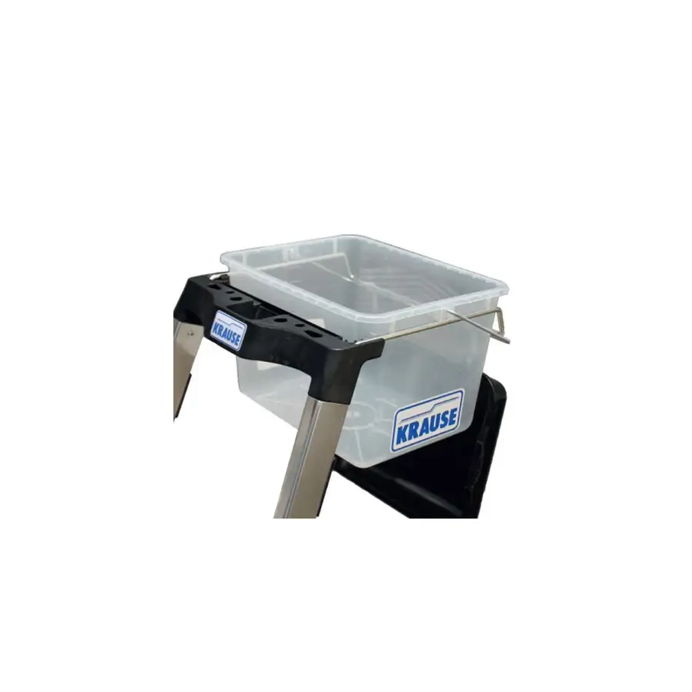 Стремянка Secury MultiGrip 6 ступени + пластиковое ведро Krause 126542