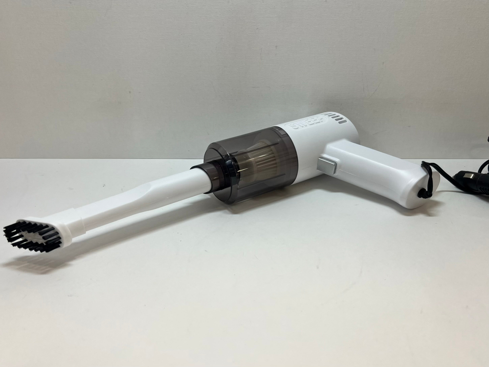 K7A / Автомобильный пылесос - пистолет SWEEP, белый