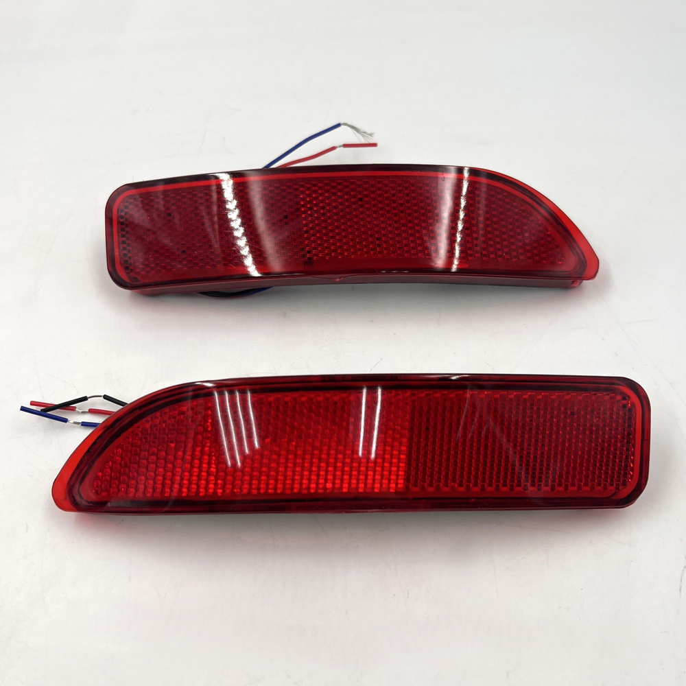 Катафоты диодные 2 режима в задний бампер для Лада Ларгус, Renault Logan фаза I 2 шт