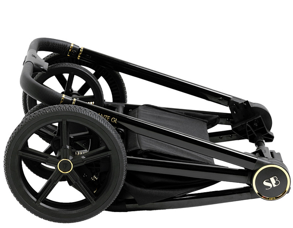 Детская коляска Sweet Baby Elegante 2 в 1 Chrome Brown