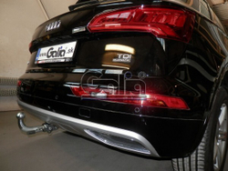 Фаркоп оцинкованный Galia A050C для Audi Q5 2017-(паспорт и сертификат в комплекте)(без электрики)