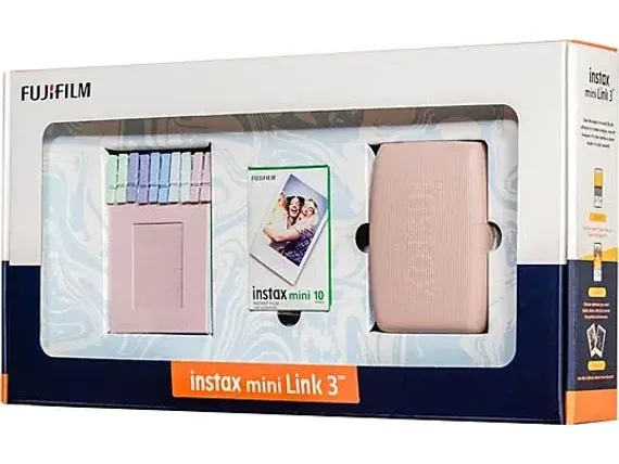 Fotoprinter \ Фотопринтер FUJIFILM INSTAX Mini Link 3 box pink