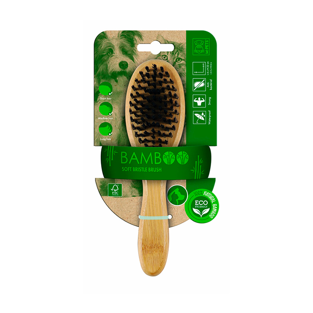 Бамбуковая щетка с мягкой щетиной BAMBOO Soft Bristle Brush