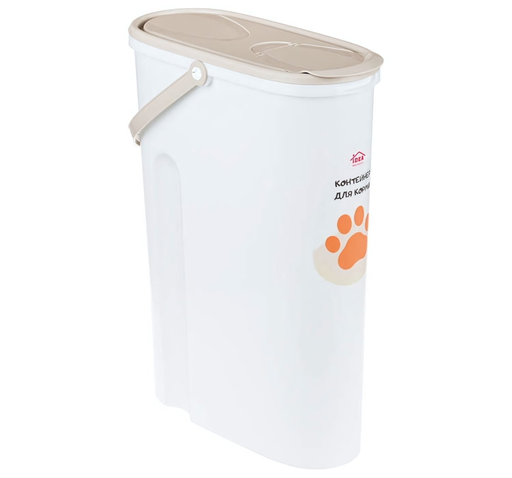 Контейнер для хранения корма для животных 5л М1242