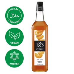 Сироп Абрикос 1л 1883 Maison Routin