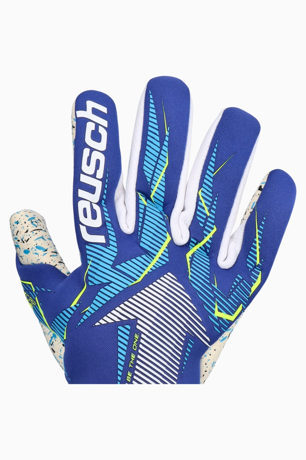 Вратарские перчатки Reusch Fastgrip Fusion Junior - синий