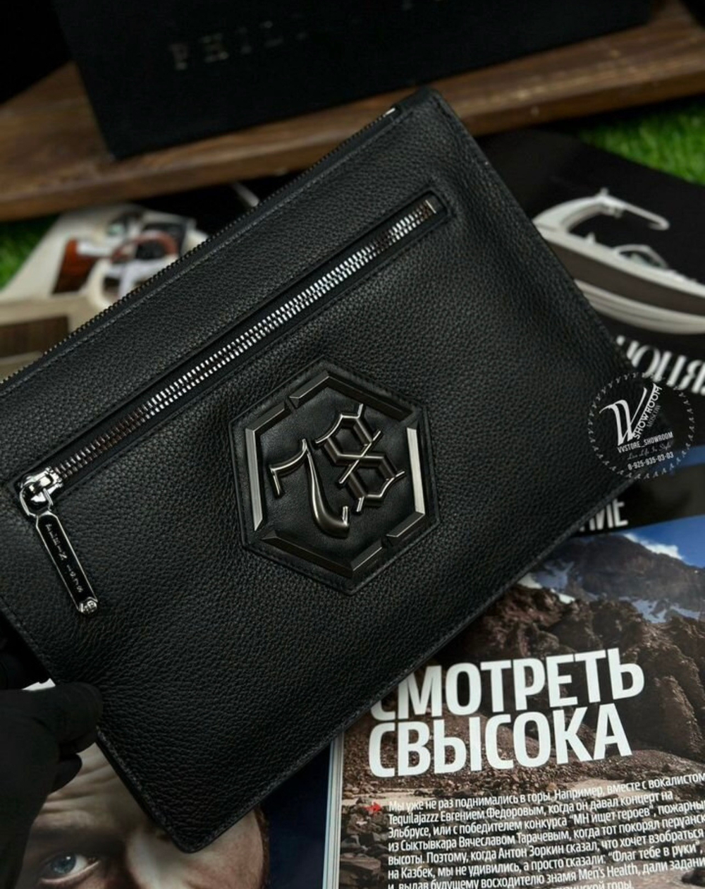 Кошелек клатч Philipp Plein