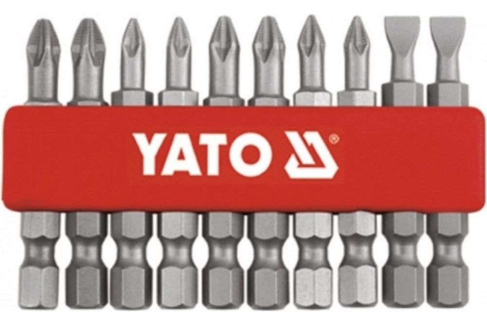 Набор бит 50 мм, 10 шт YATO YT-0483