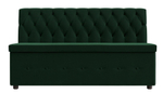 Диван кухонный прямой Вента, Зеленый, Велюр, 108763