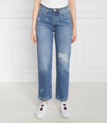 Джинсы CLASSIC STRAIGHT HW A LEO WRN Tommy Hilfiger - голубой(WW0WW40041)