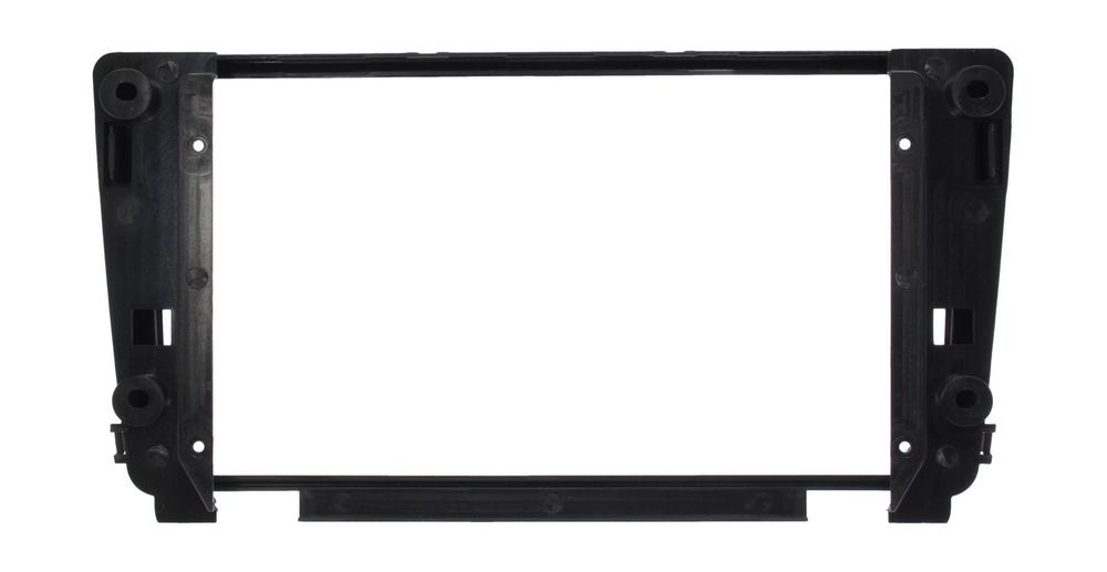 Комплект рамки с разъёмами 9" Skoda Octavia A5, Yeti трапеция внутрь штатной рамки - Car-Smart 7038