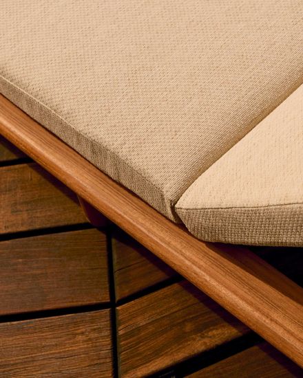 Шезлонг Turqueta из массива тикового дерева Испания La Forma