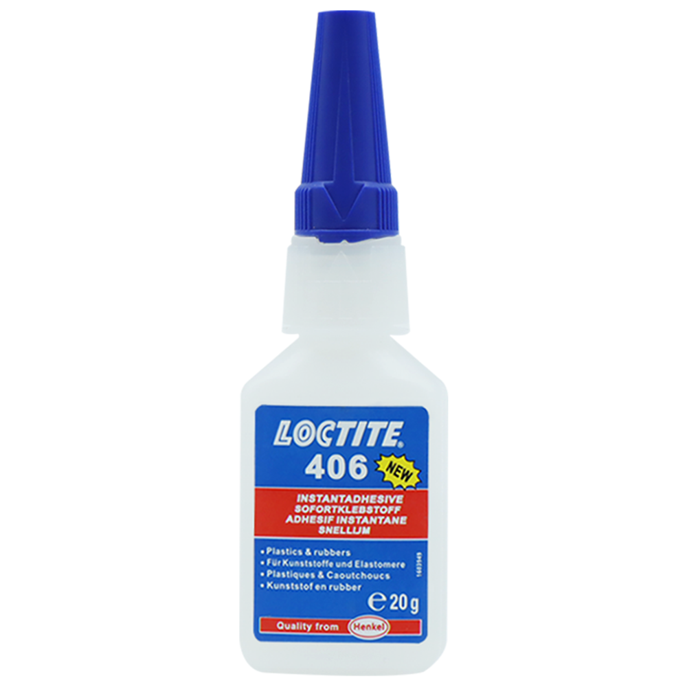 Loctite 406, клей моментального отверждения для эластомеров и резины