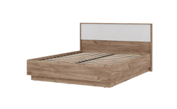 Орегон КР 02 Кровать 160 с ортопедом МДФ Белый супермат