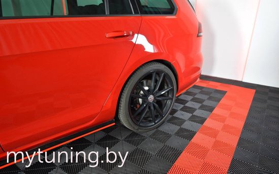 Сплиттеры бампера заднего боковые для VOLKSWAGEN Golf VII R Variant (17-...)