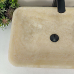 Раковина из оникса Rectangle Yellow EO-64719 60*40*13 0204
