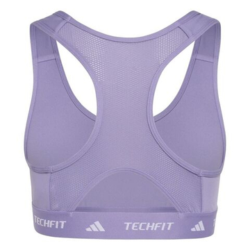 Топ для девочки теннисный Adidas Techfit Primelift React - magic lilac/white