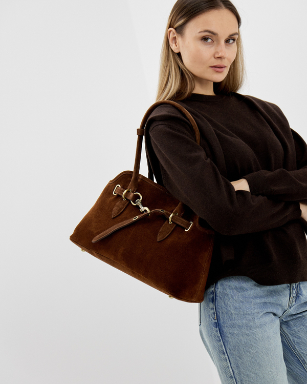 Сумка 563 15 шоколадный