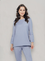 Блуза медицинская женская | Бл-349 3/4 либерти люкс