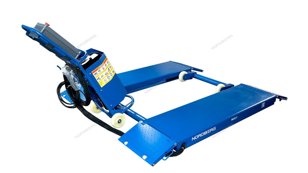 NORDBERG (N632-3B_220) Подъемник ножничный для шиномонтажа и зоны приемки 220В, г/п 3т