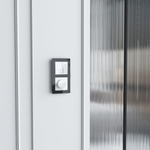 Рамка из акрила на 2 поста Acrylic черный W0022708