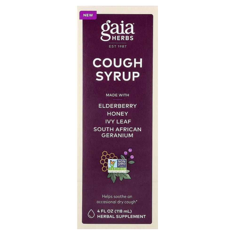 Gaia Herbs, Сироп от кашля, 118 мл (4 жидк. унц.)