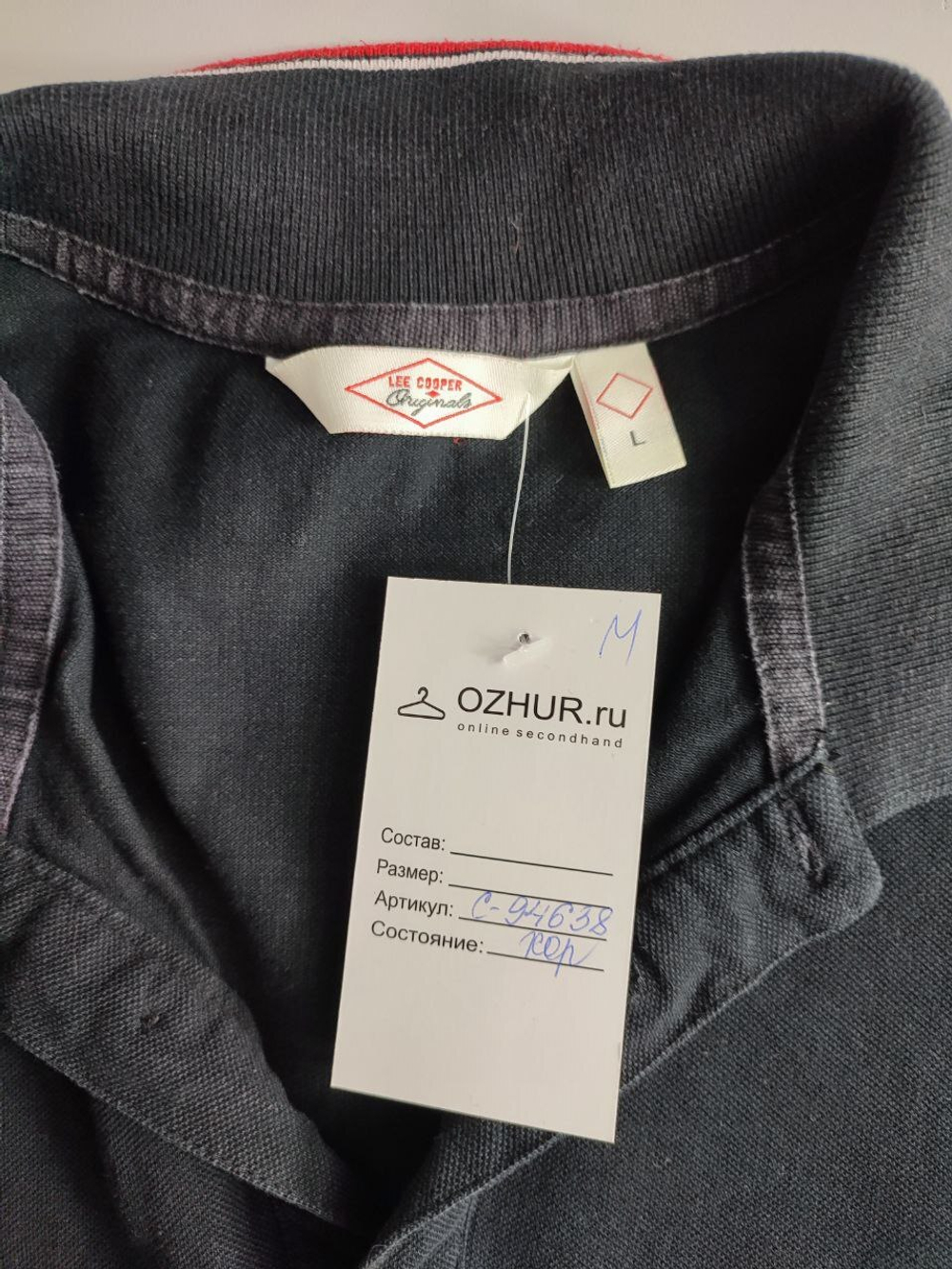 Футболка-поло Lee Cooper модная 48 размер
