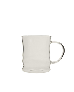 Zara Home чашка из боросиликатного стекла, цвет прозрачный, 11.8 см