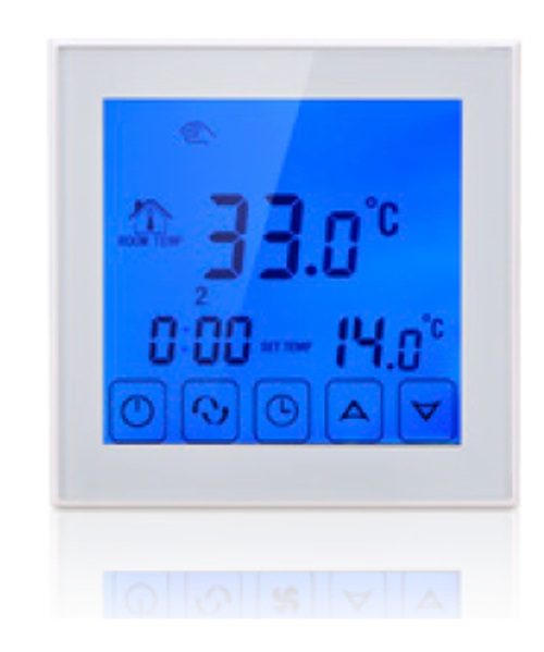 Термостат комн. для теплого пола сенср на экране ViEiR  (100/1шт)