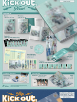 Альбом KickFlip - KICK OUT, FLIP NOW! 2nd Mini Album 3 Version SET