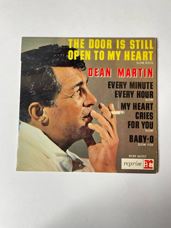 Винтажная виниловая пластинка LP Dean Martin The Door Is Still Open To My Heart (France 1965) 7 дюймов