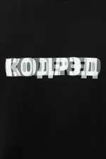 Футболка Codered Regular Greyscale черная
