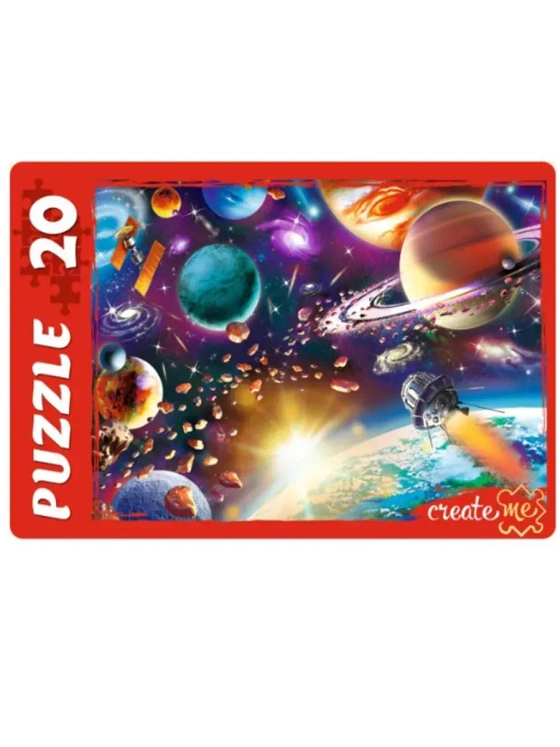 Пазл для детей 3 4 5 лет Космос 20 элементов