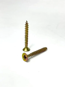 Саморез жёлтый универсальный 5х40 500 шт.