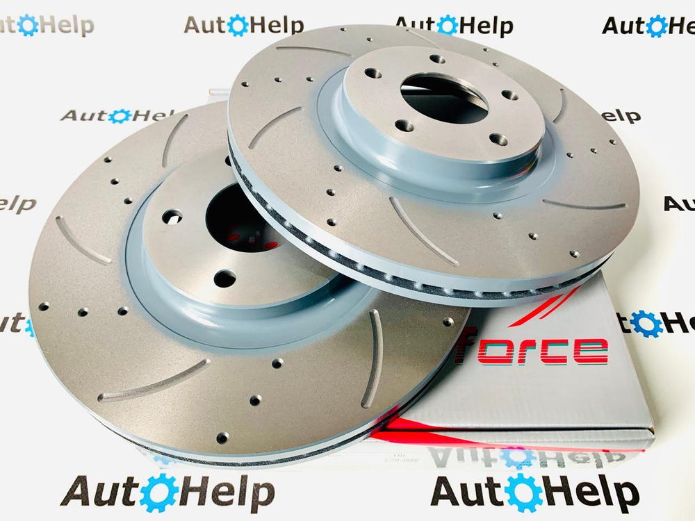 Диск тормозной перфорированный G-Brake GFR-20314R передний правый 320mm