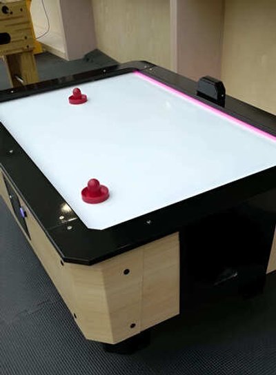 Детский аэрохоккей (180х110х75 см) с подсветкой пола