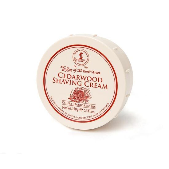 Крем для бритья Taylor Of Old Bond Street, Cedarwood Shaving Cream, 150гр