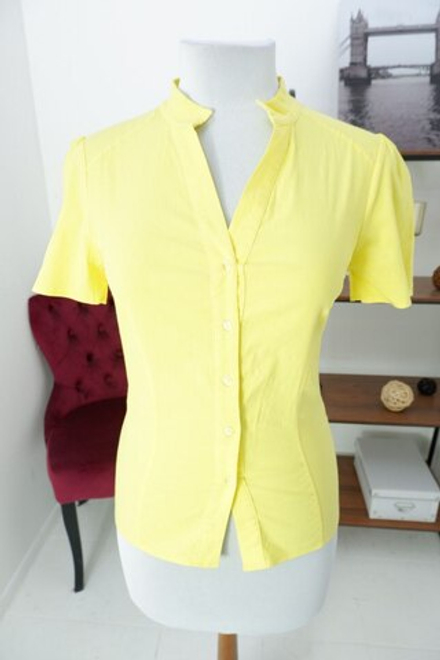 Блузка Daina из хлопка с коротким рукавом 42 размер