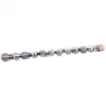 Новогодние шары 3 см (набор 12 шт) «Микс фактур», графит