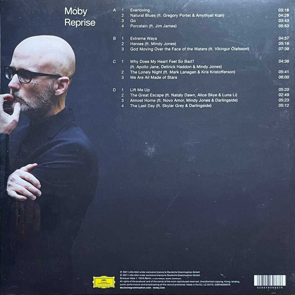 Moby ‎– Reprise 2LP (Европа 2021г.)
