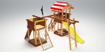Деревянная детская площадка Савушка "4 сезона" - 8