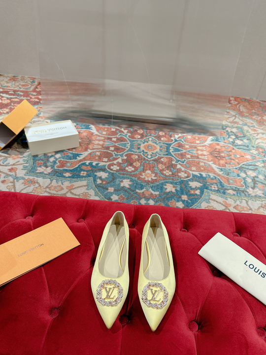 Louis Vuitton Met Flat Ballerina