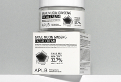 APLB Крем для лица с муцином улитки и женьшенем APLB Snail Mucin Gingseng Facial Cream