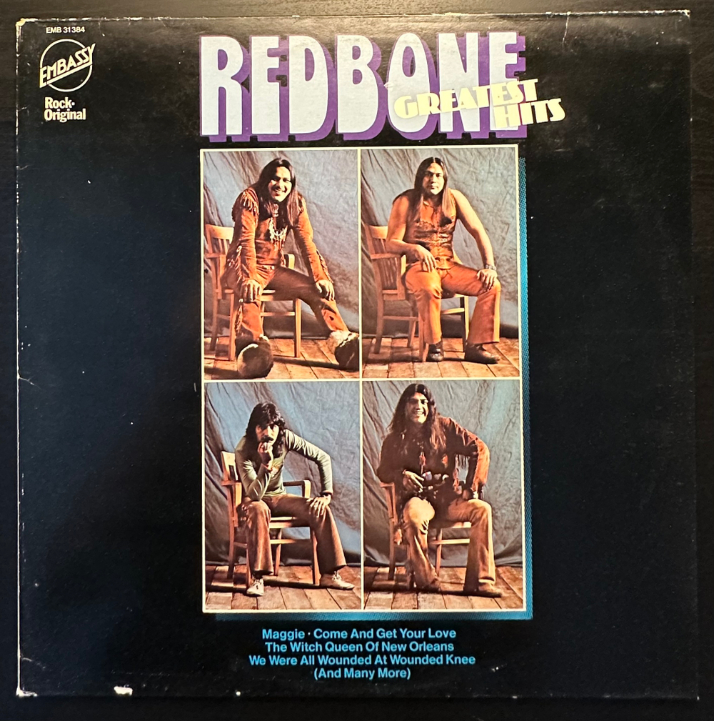 Redbone - Greatest Hits (Европа 1976г.)