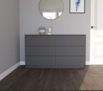 Комод Мори МК 1380.6 Графит